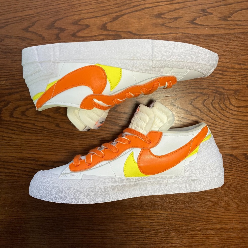 Nike X Sacai Blazer Magma Double Tongue String DD1877 100 Sneaker Men 8.5 RP$378
